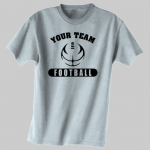 Custom Fantasy Football Outline Tee